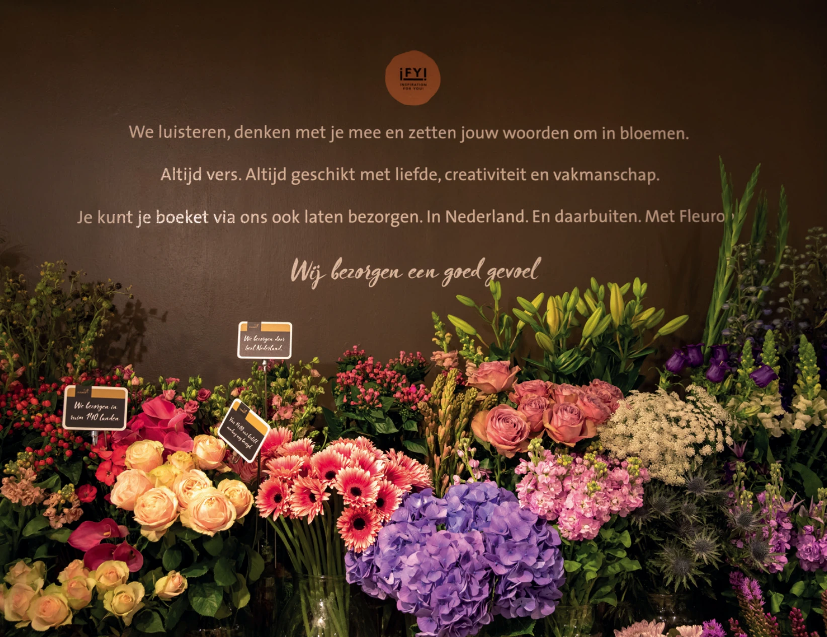 Flowershop Nieuwegein Bloemen bestellen.