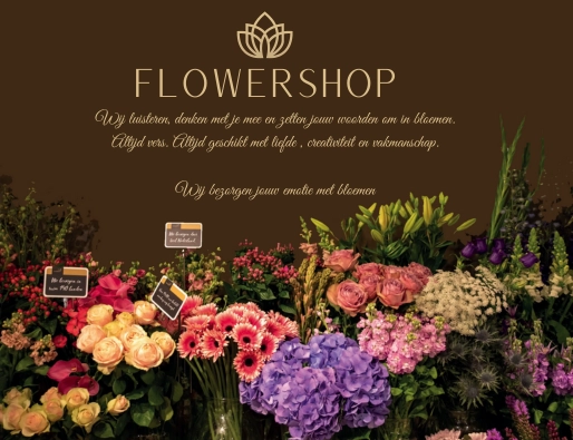 logo flowershop Noord-Scharwoude